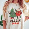 Retro Christmas Santa Claus Christmas T-Shirt