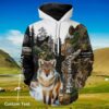 Custom Deer Hunting 3D All Over Print Hoodie, Outdoor Apparel for Hunters Gift