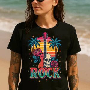 Rock Music Lovers Summer Shirt