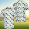 Funny Hop Cones And Beer Mugs Summer Aloha Beer & Golf Hawaiian Shirt
