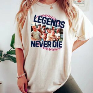 Retro 1990s Sandlot Legends Never Die Shirt