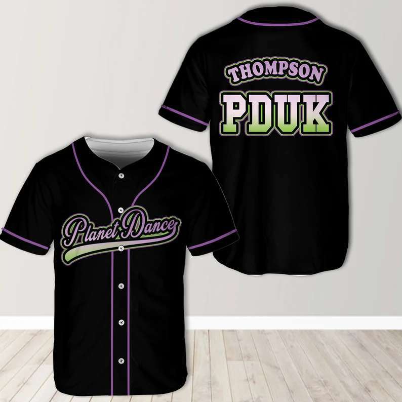 Personalized Team Name And Number Baseball Jersey, Custom Baseball Jersey Shirt