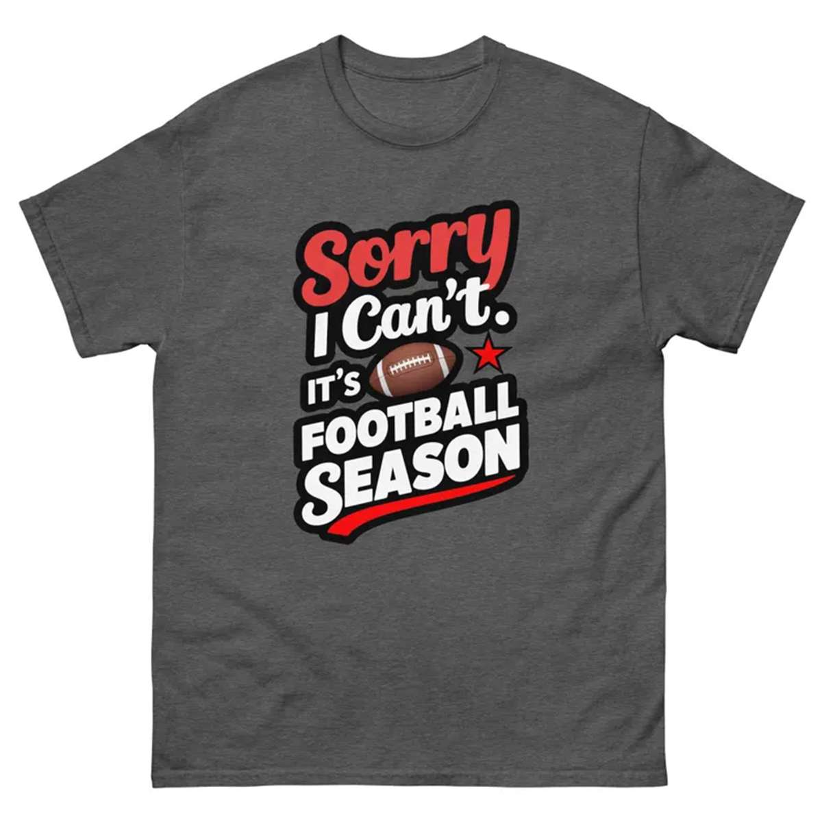 Football Season Tee Perfect Gift for NFL Fans, Fantasy League Players Shirt