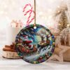 Christmas Party Gifts, Personalized First Christmas Ornament, Married Date Ornament, Merry Christmas Gifts, Christmas Tree Decor