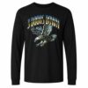 3 Doors Down Chrome Eagle Vintage Black T-Shirt 2