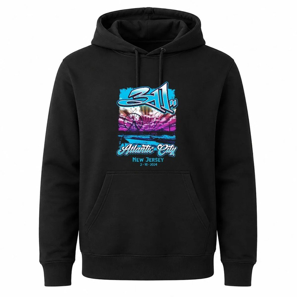 311 311 2024 Atlantic City T-Shirt 311 311 2024 Atlantic City T-Shirt