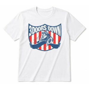 3 Doors Down Motorcycle T-Shirt
