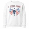 3 Doors Down Women's Cattle Skull T-Shirt 3