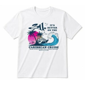 311 311 Cruise Yellow Wave Tee T-Shirt