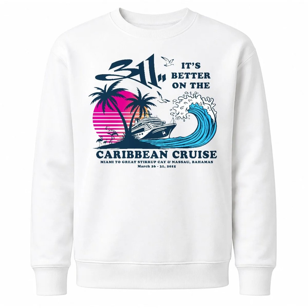311 311 Cruise Yellow Wave Tee T-Shirt 311 311 Cruise Yellow Wave Tee T-Shirt