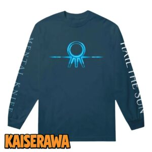 Hail The Sun Merch Mental Knife Navy Long Sleeve