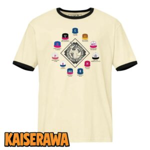 Indianapolis Clowns Merch NLBM Crown Collection Ringer T-Shirt