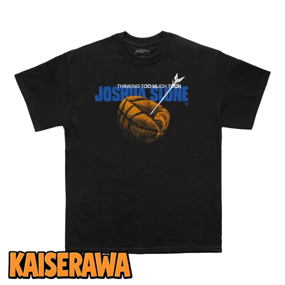 Joshua Slone Merch Thinking Too Much Basketball T-Shirt Joshua Slone Merch Thinking Too Much Basketball T-Shirt