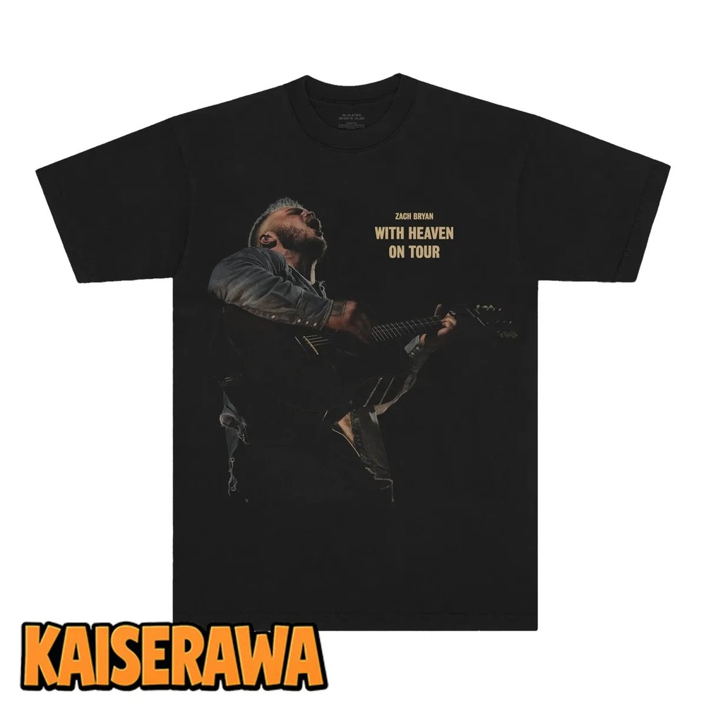 Zach Bryan Merch Photo Tour T-Shirt Zach Bryan Merch Photo Tour T-Shirt