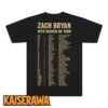 Zach Bryan Merch Photo Tour T-Shirt 1