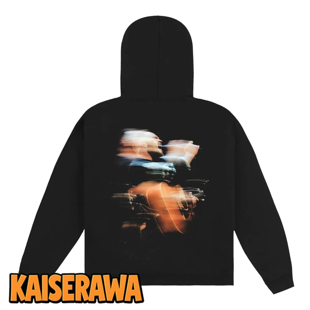 Zach Bryan Merch With Heaven On Top Tour Exposure Blue Hoodie Zach Bryan Merch With Heaven On Top Tour Exposure Blue Hoodie