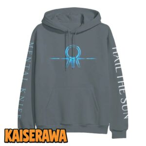 Hail The Sun Merch Mental Knife Charcoal Hoodie