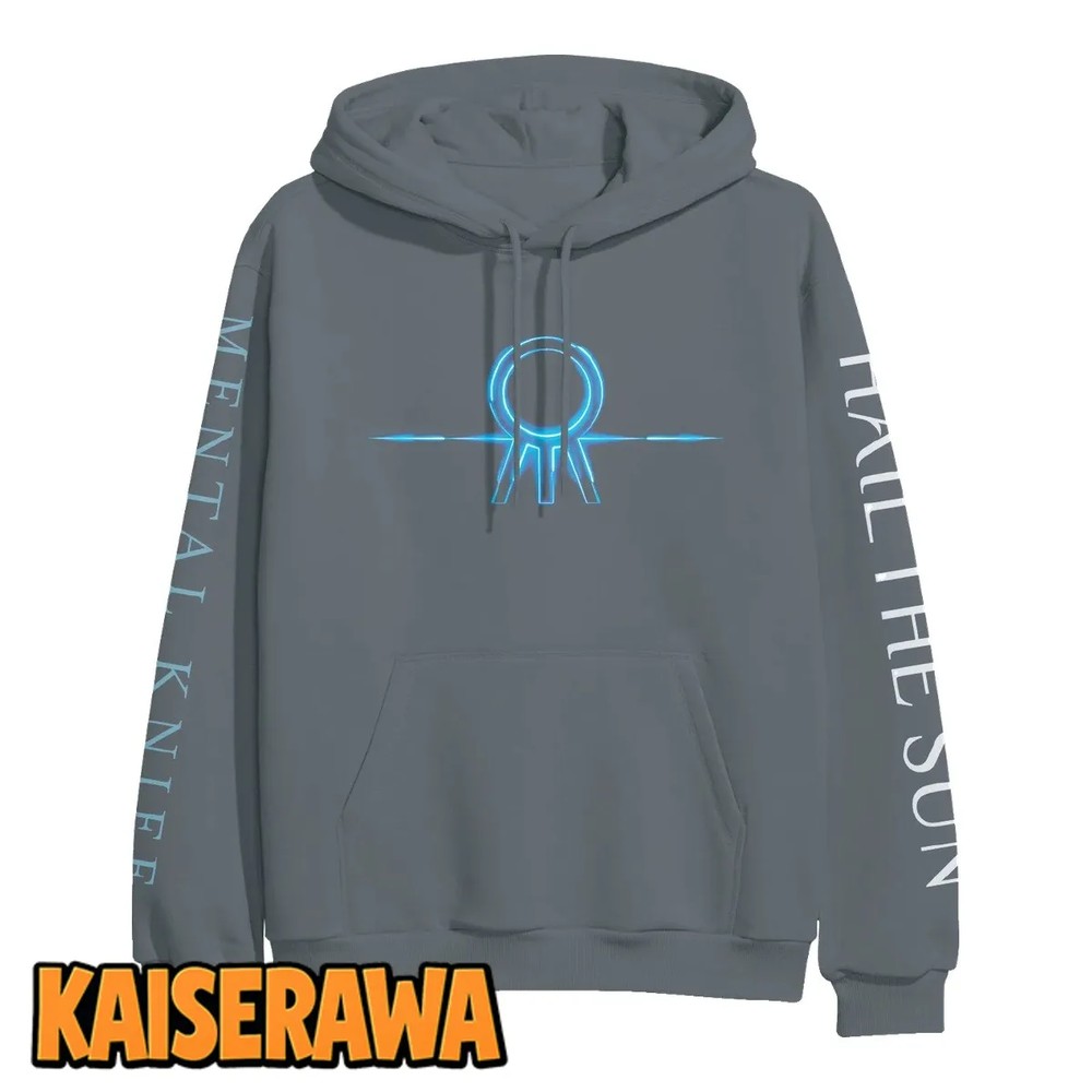 Hail The Sun Merch Mental Knife Charcoal Hoodie Hail The Sun Merch Mental Knife Charcoal Hoodie