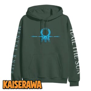 Hail The Sun Merch Mental Knife Forest Green Hoodie