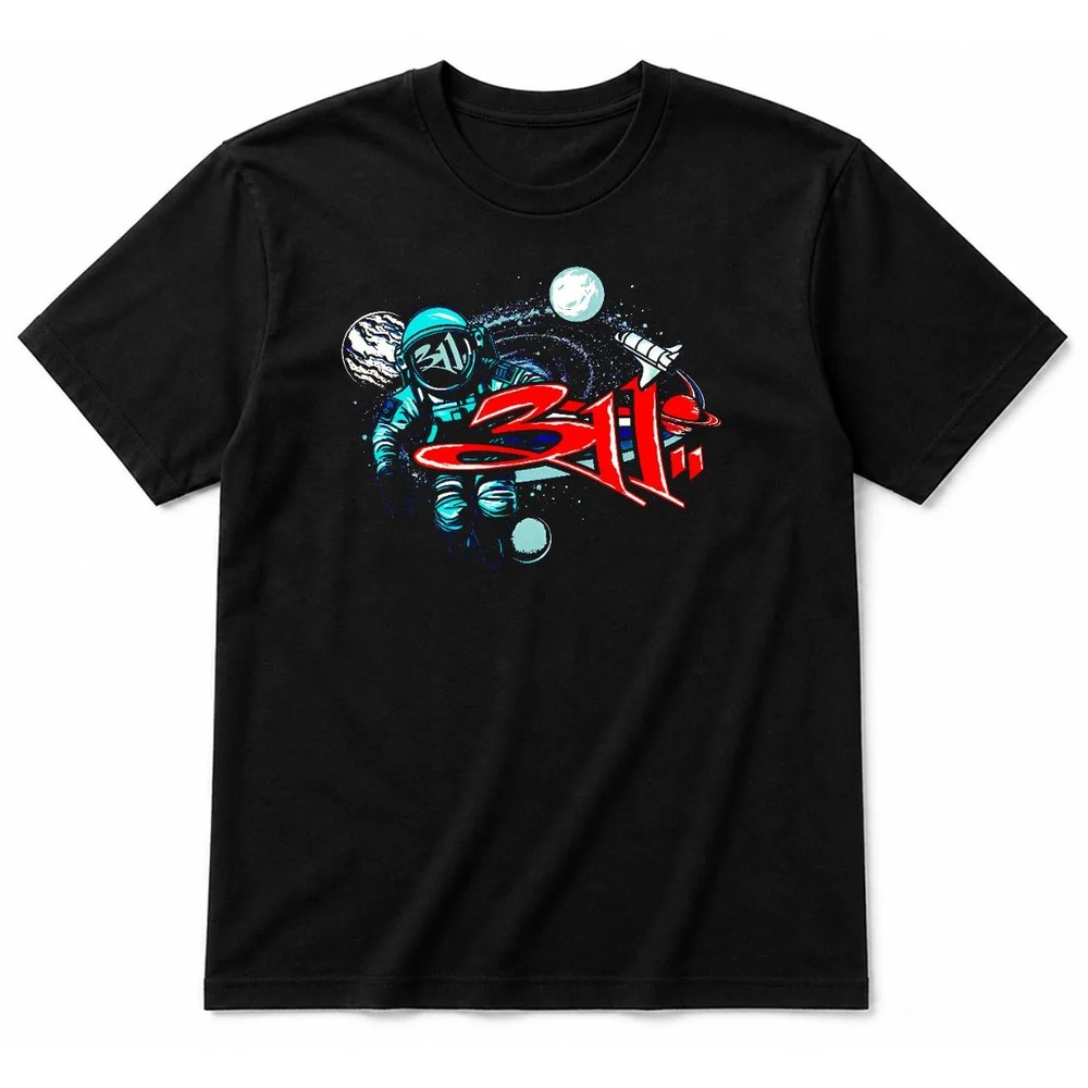 311 Unity Tour 2025 Astronaut T-Shirt 311 Unity Tour 2025 Astronaut T-Shirt