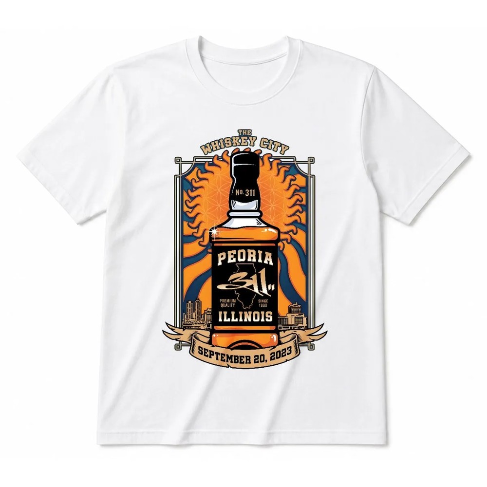311 Peoria, IL Event T-Shirt 311 Peoria, IL Event T-Shirt