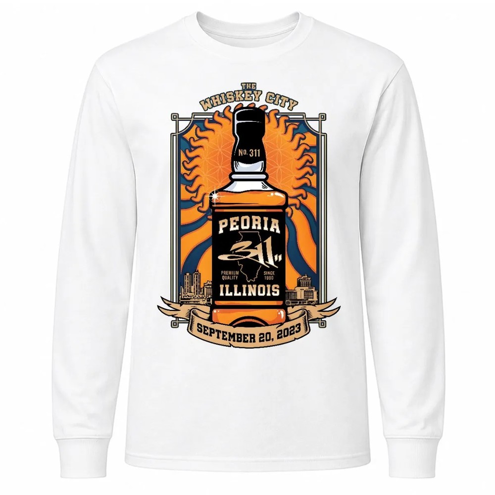 311 Peoria, IL Event T-Shirt 311 Peoria, IL Event T-Shirt