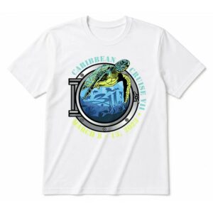 311 Porthole Turtle Caribbean Cruise VII T-Shirt