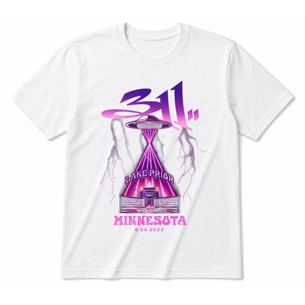 311 Prior Lake, MN Event T-Shirt 311 Prior Lake, MN Event T-Shirt