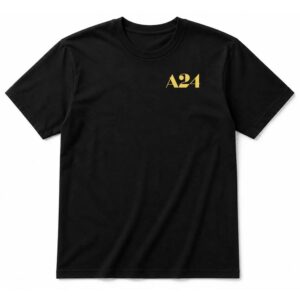 A24 Logo Tee – Gold T-Shirt