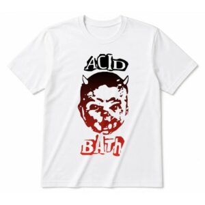 Acid Bath Devil Baseball T-Shirt