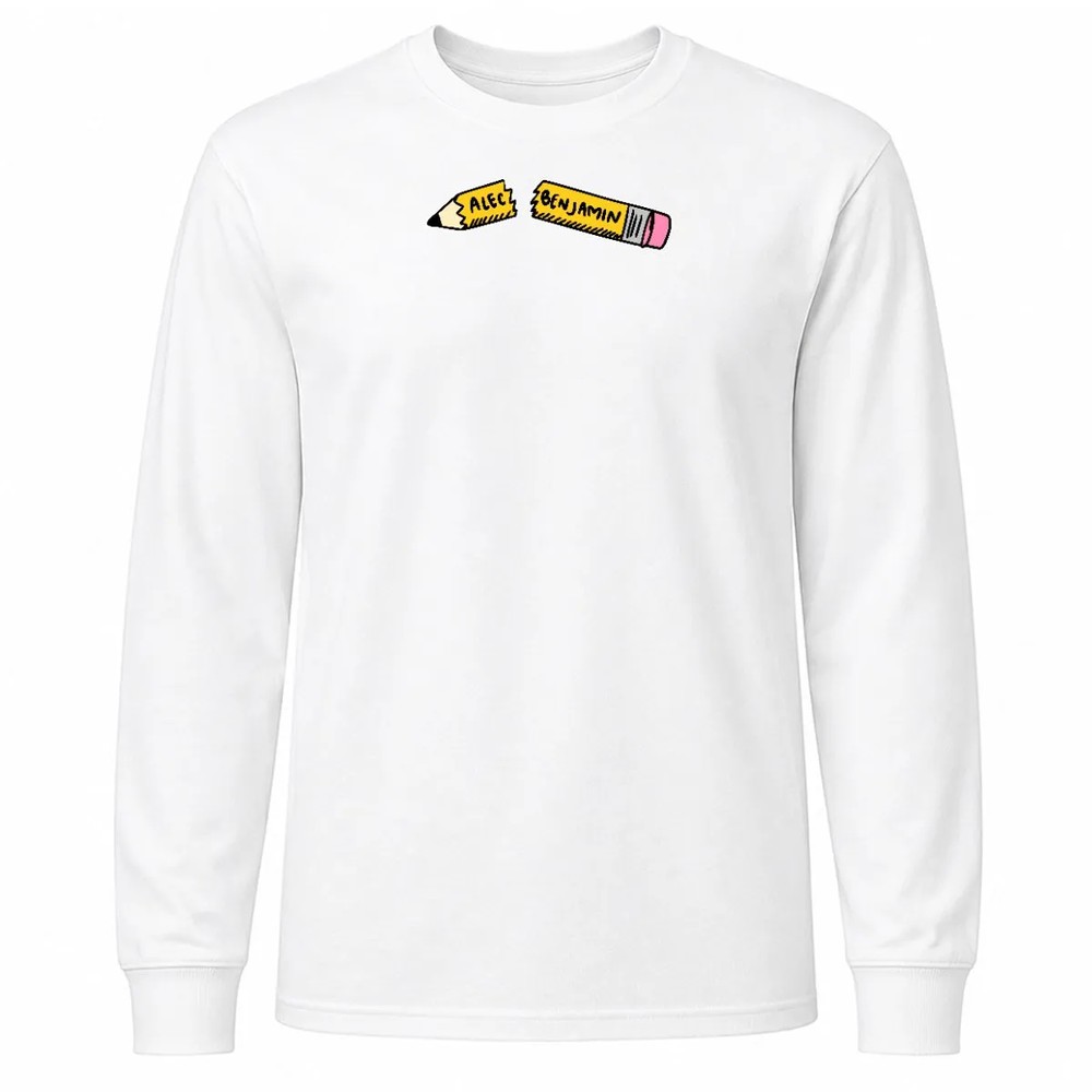 Alec Benjamin Pencil T-Shirt Alec Benjamin Pencil T-Shirt