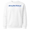 Alex Warren All My Life T-Shirt 3