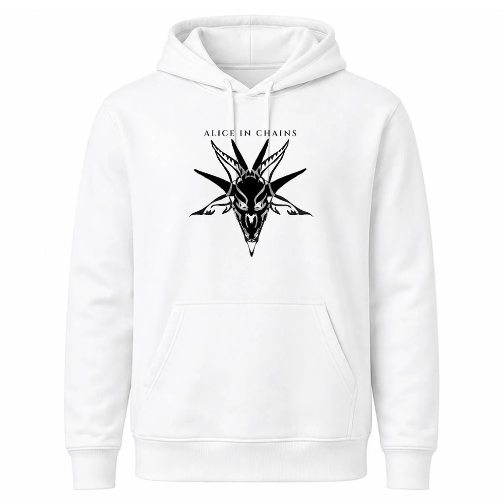 Alice In Chains Black On Grey The Devil Put Dinosaurs Here T-Shirt Alice In Chains Black On Grey The Devil Put Dinosaurs Here T-Shirt