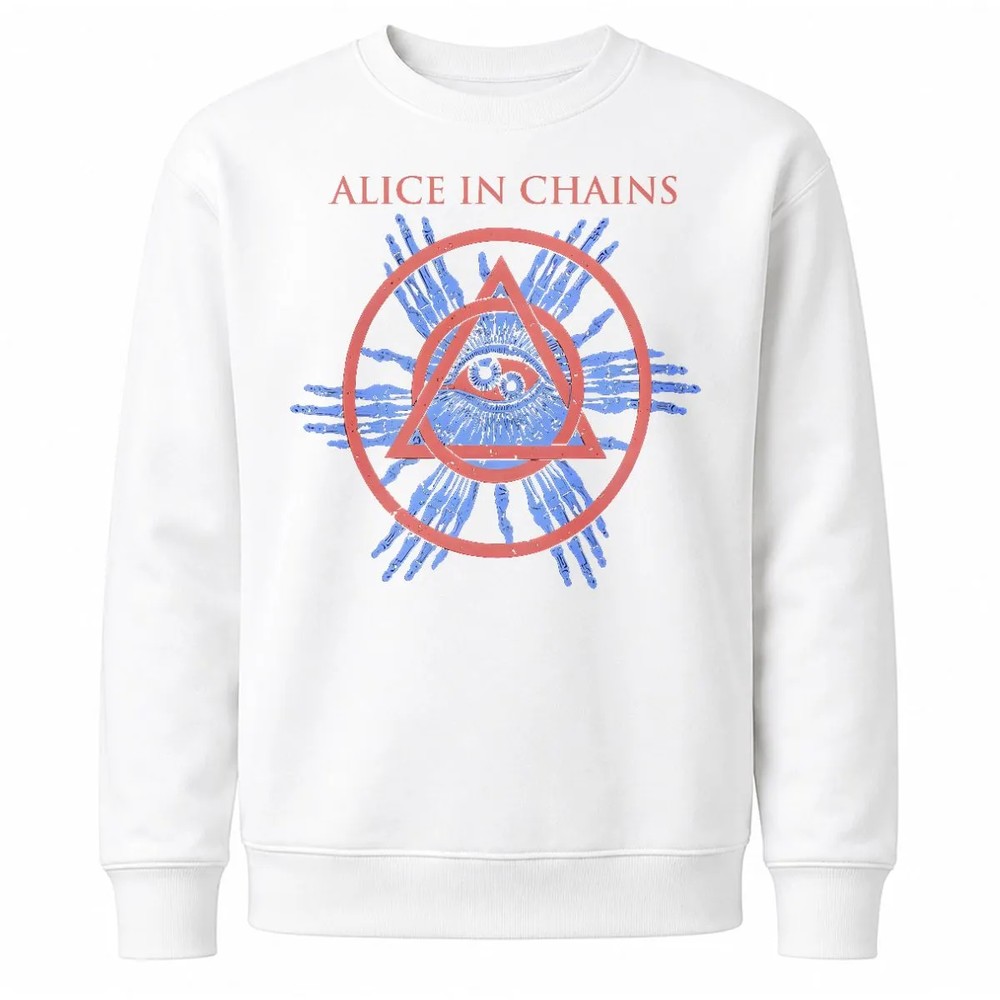Alice In Chains Circle Triangle T-Shirt Alice In Chains Circle Triangle T-Shirt