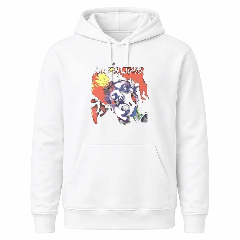 Alice In Chains Facelift T-Shirt – White Alice In Chains Facelift T-Shirt – White