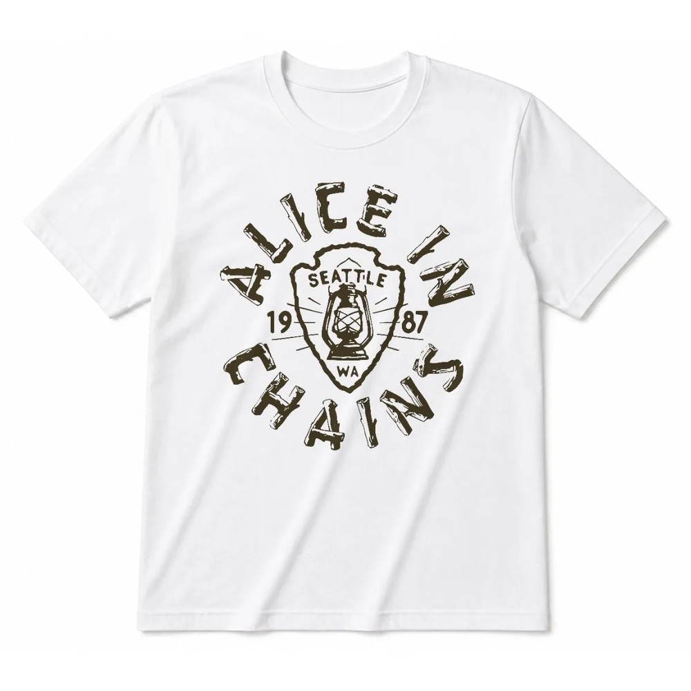 Alice In Chains Lantern T-Shirt Alice In Chains Lantern T-Shirt