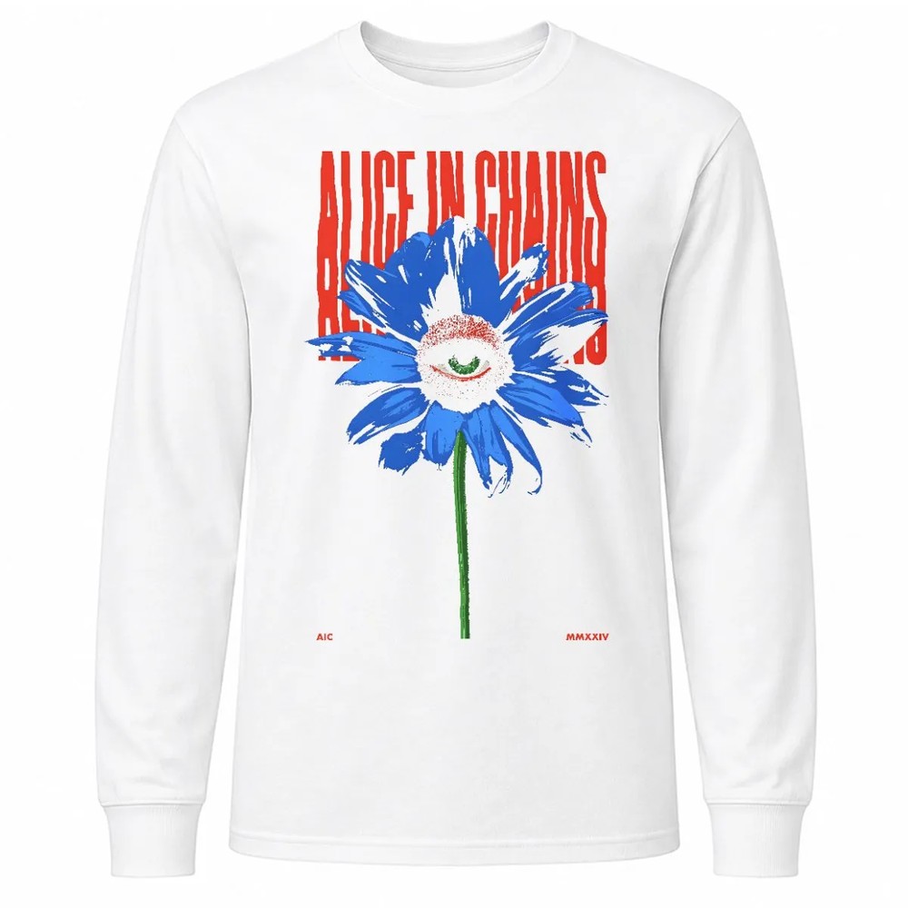 Alice In Chains One Eyed Daisy T-Shirt Alice In Chains One Eyed Daisy T-Shirt