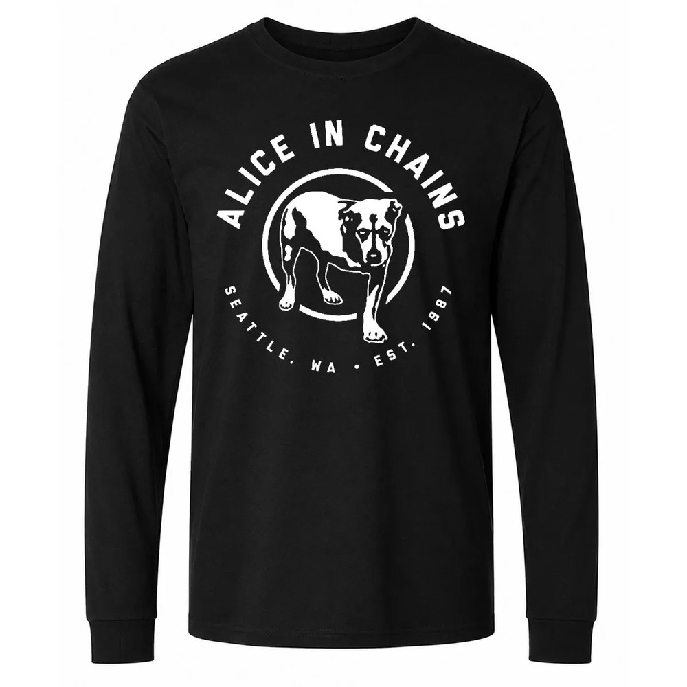 Alice In Chains Alice In Chains Lone Mutt T-Shirt Alice In Chains Alice In Chains Lone Mutt T-Shirt