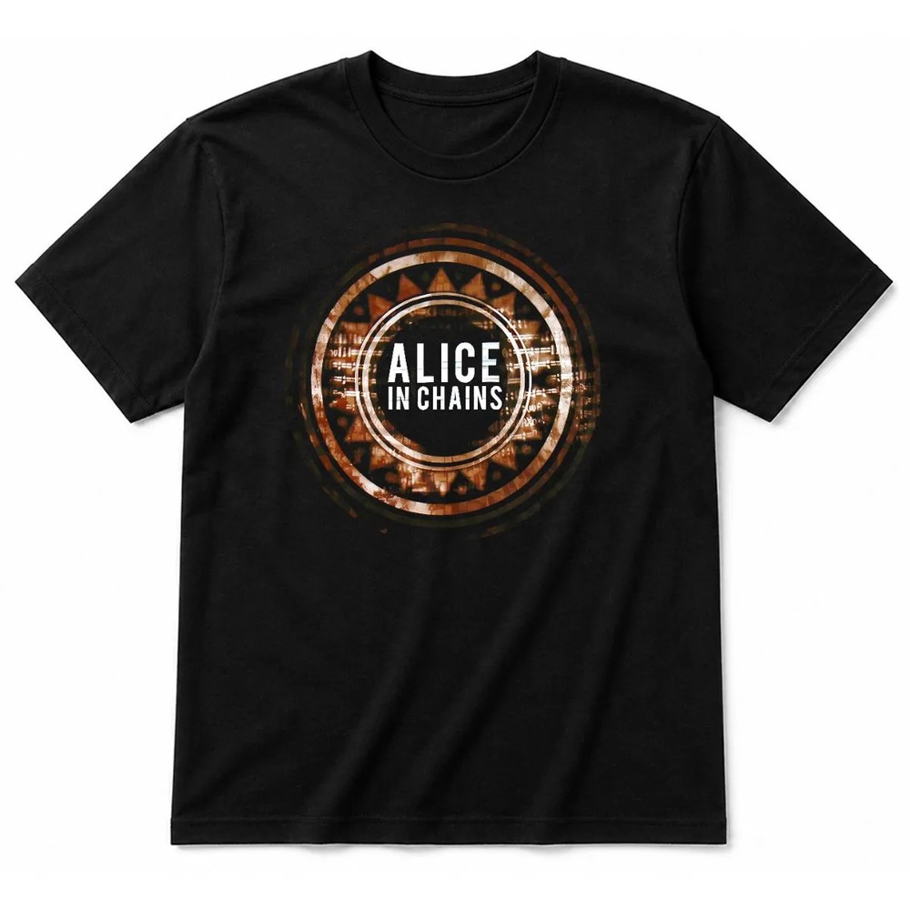 Alice In Chains Circle T-Shirt Alice In Chains Circle T-Shirt