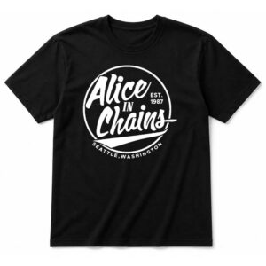 Alice In Chains Circle Text T-Shirt