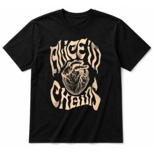 Alice In Chains Heart T-Shirt
