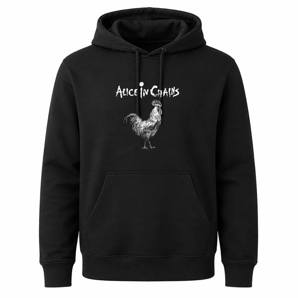 Alice In Chains Rooster T-Shirt – Black Alice In Chains Rooster T-Shirt – Black
