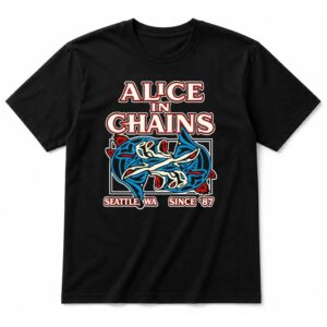 Alice In Chains Totem Fish T-Shirt