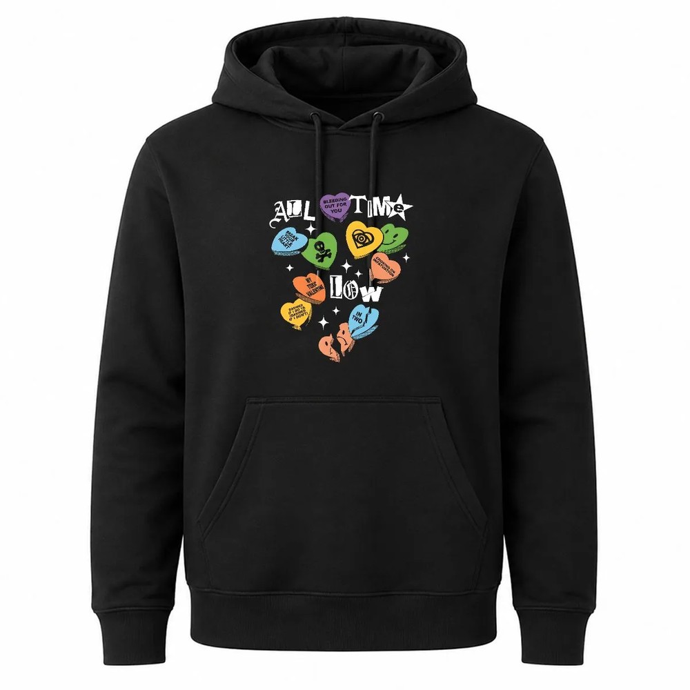 All Time Low Candy Hearts T-Shirt All Time Low Candy Hearts T-Shirt