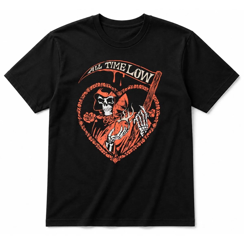 All Time Low Reaper T-Shirt All Time Low Reaper T-Shirt