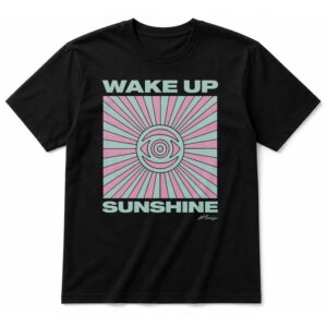 All Time Low Wake Up Sunshine Rays T-Shirt – Black