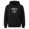 America First America First Collegiate T-Shirt Navy 1