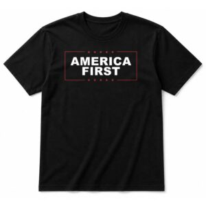 America First America First Navy T-Shirt