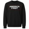 America First America First Navy T-Shirt 3