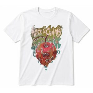 Alice In Chains Trippy Rotten Apple T-Shirt